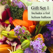 Gift Set 1 - Florist choice BQ &amp; Balloon 