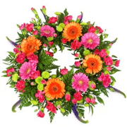 Vibrant Seasonal Wreath