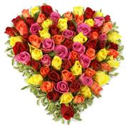 Rose Filled Heart 