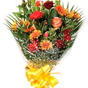 Autumnal Flat Bouquet