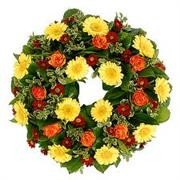 Rose &amp; Daisy Wreath
