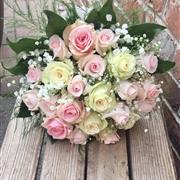 Mini Roses &amp; &amp; Gypsophillia 