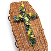 Contemporary Floral Cross