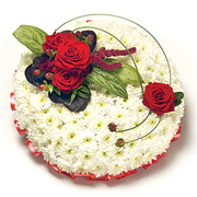 Massed Posy Cushion (Choose Colours)