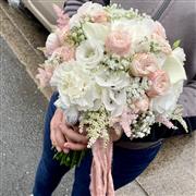 Hydrangea, Spray Rose &amp; Calla Lily