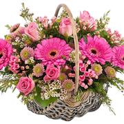 Pretty Pink Basket