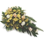 06- YELLOW &amp; CREAM SINGLE-ENDED SPRAY