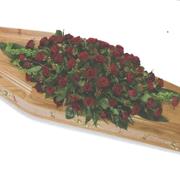 34- ROSE FLORAL COFFIN SPRAY