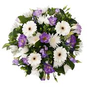 Purple &amp; White Posy 