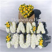Luxury Family Casket Funeral Package - Sunshine Yellows 