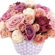 Roses Cupcake 