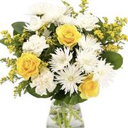 White &amp; Lemon Bouquet 