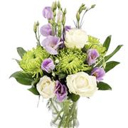 Lilac &amp; Lime Vase 