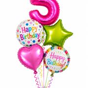 Number Balloon Bouquet 