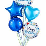 Blue Balloon Bouquet 