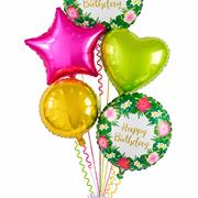 Vibrant Tropical Balloon Bouquet
